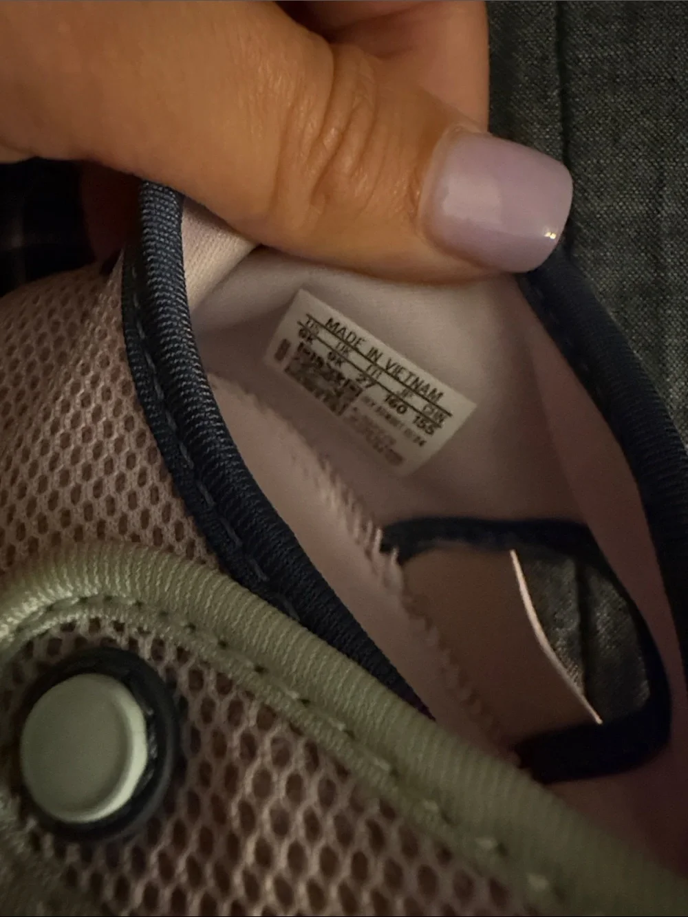 Kids Slip-On Velcro adidas Shoes - Light Pink/purple with Mint Accents